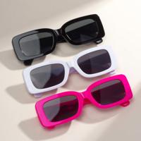 3pcs Kids Fashion Square Fashion Glasses Multicolor1 / 1pcs Pink
