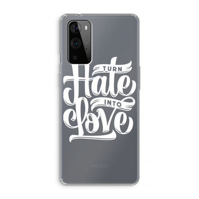 Turn hate into love: OnePlus 9 Pro Transparant Hoesje