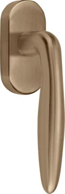 Formani Basics LB18H-DK-O draaikiepgarnituur niet afsluitbaar - PVD licht brons