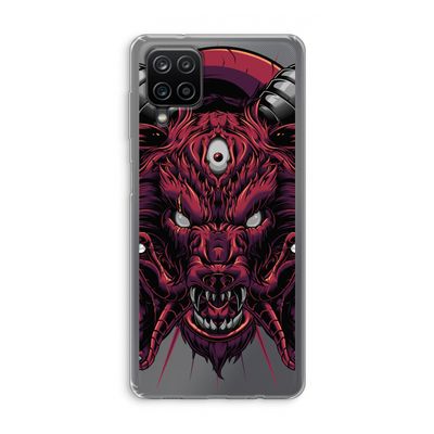 Hell Hound and Serpents: Samsung Galaxy A12 Transparant Hoesje