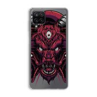 Hell Hound and Serpents: Samsung Galaxy A12 Transparant Hoesje Hell Hound and Serpents: Samsung Galaxy A12 Transparant Hoesje