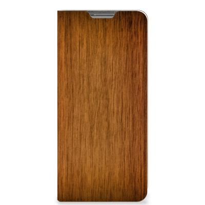 OPPO Find X5 Book | Wallet Case | Donker Hout OPPO Find X5 Book | Wallet Case | Donker Hout