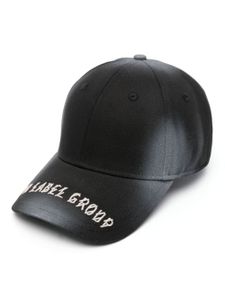 44 LABEL GROUP casquette à logo brodé - Noir