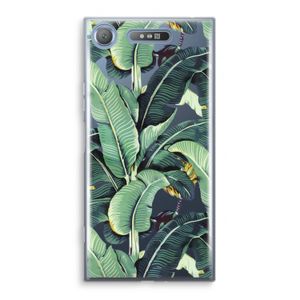 Bananenbladeren: Sony Xperia XZ1 Transparant Hoesje