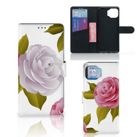 Motorola Moto G 5G Plus Hoesje Roses - thumbnail