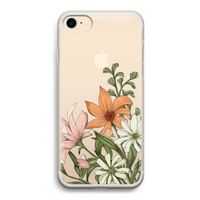 Floral bouquet: iPhone 7 Transparant Hoesje