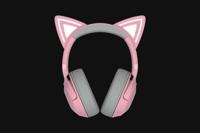 Razer Kraken Kitty V2 BT Headset Draadloos Hoofdband Gamen Bluetooth Roze