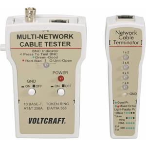 VOLTCRAFT CT-1 CT-1 Kabeltester Geschikt voor RJ-45, BNC