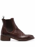 Officine Creative bottines chelsea en cuir - Marron - thumbnail