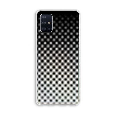 Musketon Halftone: Galaxy A51 4G Transparant Hoesje