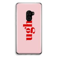 Ugh: Xiaomi Mi Mix 2 Transparant Hoesje