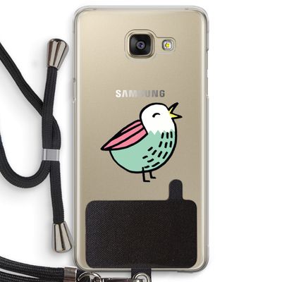 Birdy: Samsung Galaxy A5 (2016) Transparant Hoesje met koord