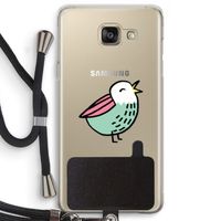 Birdy: Samsung Galaxy A5 (2016) Transparant Hoesje met koord