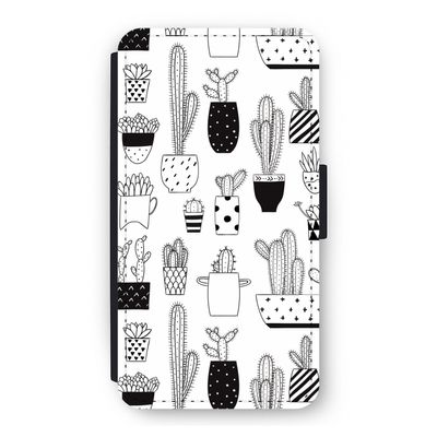 Cactusmotief: iPhone 11 Pro Flip Hoesje