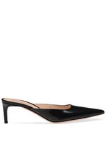 Gianvito Rossi mules Lindsay 55 mm en cuir - Noir