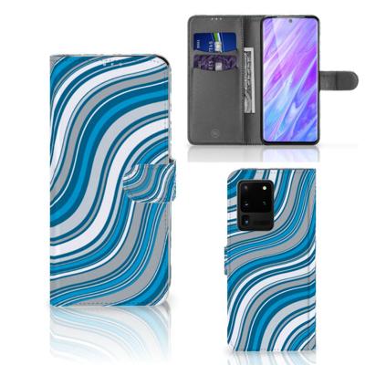 Samsung Galaxy S20 Ultra | Telefoon Hoesje | Waves Blue