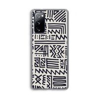 Marrakech print: Samsung Galaxy S20 FE / S20 FE 5G Transparant Hoesje
