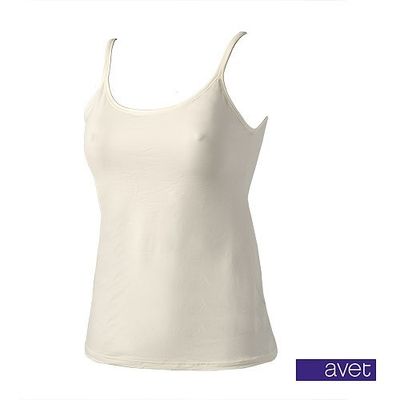 Hemdje spaghetti bandjes - 70191 microfiber - dames onderhemd - singlet dames - wit & zwart