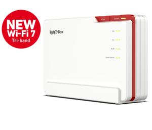 FRITZ!Box COMPUTER SYSTEMS draadloze router 2.5 Gigabit Ethernet Tri-band (2,4 GHz / 5 GHz / 6 GHz) Wit