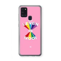 Het Leven Is Mooi: Samsung Galaxy A21s Transparant Hoesje