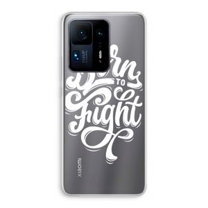 Born to Fight: Xiaomi Mi Mix 4 Transparant Hoesje
