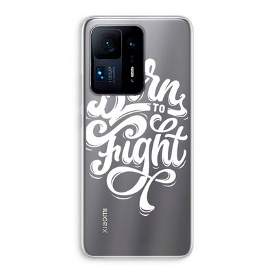 Born to Fight: Xiaomi Mi Mix 4 Transparant Hoesje