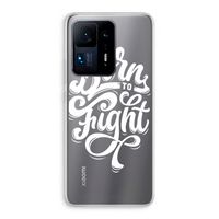 Born to Fight: Xiaomi Mi Mix 4 Transparant Hoesje