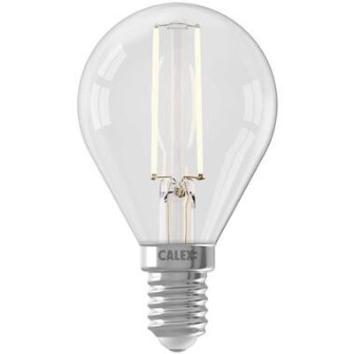Calex LED-kogellamp - transparant - E14 - Leen Bakker