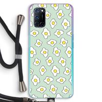 Spiegeleitjes: Oppo A92 Transparant Hoesje met koord
