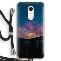 Travel to space: Xiaomi Redmi 5 Transparant Hoesje met koord