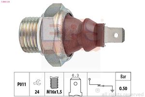 Oliedruksensor 1800124