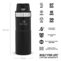 Stanley STANLEY The Trigger-Action Travel Mug 0,47L Matte Black