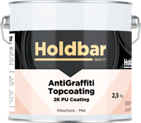 Holdbar Anti Graffiti Topcoating Mat 2,5 Kg