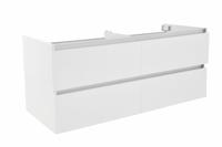 Wiesbaden Vision onderkast dubbel+4 laden 120x46 wit