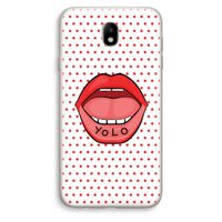 Yolo Denise: Samsung Galaxy J7 (2017) Transparant Hoesje