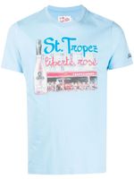 MC2 Saint Barth t-shirt St Tropez à imprimé graphique - Bleu