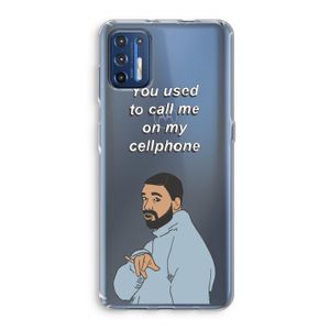 Hotline bling: Motorola Moto G9 Plus Transparant Hoesje