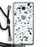 Terrazzo N°2: Sony Xperia XZ2 Compact Transparant Hoesje met koord