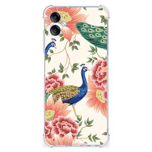 Case Anti-shock voor Samsung Galaxy A05 Pink Peacock