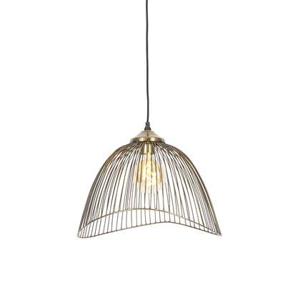 QAZQA Design hanglamp messing 39,8 cm - Pia