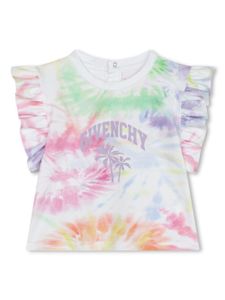 Givenchy Kids t-shirt à imprimé tie dye - Blanc