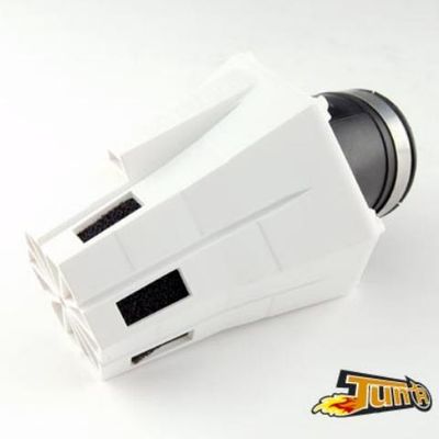 Luchtfilter Tun&apos;R Evo 30Â° wit D28-35