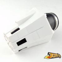 Luchtfilter Tun&apos;R Evo 30Â° wit D28-35