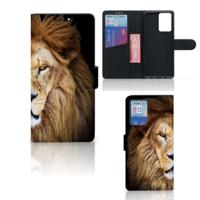 Xiaomi Redmi Note 10 Pro | Telefoonhoesje | Met pasjeshouder | Leeuw