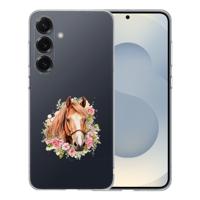 TPU Hoesje Samsung Galaxy S25 - Paard Backcover TPU Hoesje Samsung Galaxy S25 - Paard Backcover