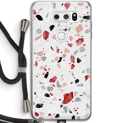 Terrazzo N°12: LG V30 Transparant Hoesje met koord