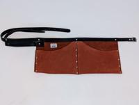 Spijkerschort leer hamerophang rechts