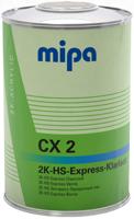 Mipa blanke lak "cx 2" 2k express clear paint cx 1l