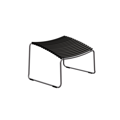 Houe Click voetenbank Black