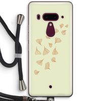 Falling Leaves: HTC U12+ Transparant Hoesje met koord